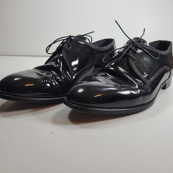 Vito Rufolo Other - Vito Rufolo Oxford Tuxedo Dress Shoes Black Size 11.5 W4